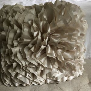 Light cream color pier 1 pillow